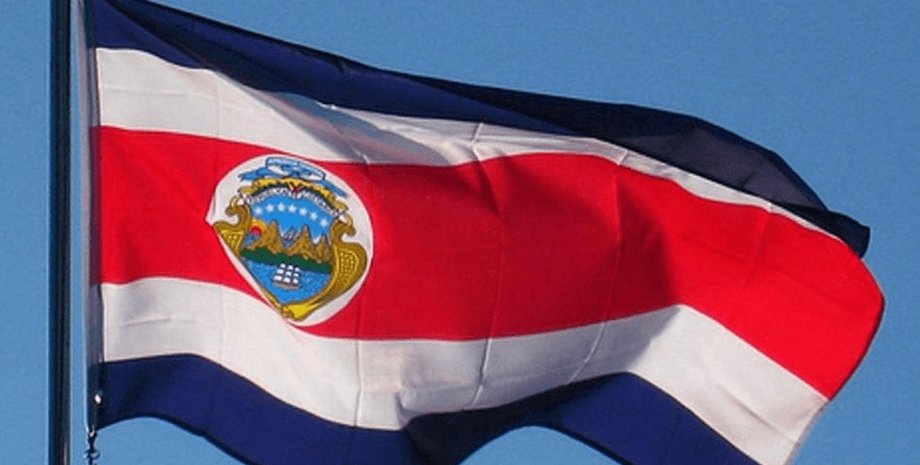 Флаг Коста-Рики / Фото из открытых источников