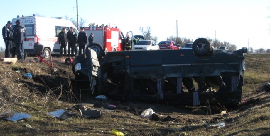 ДТП в Полтавской области / Фото: "пресс-служба ГАИ"