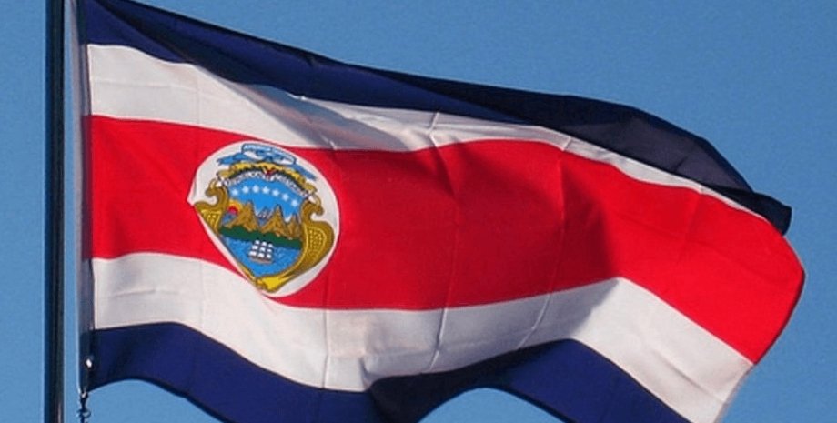Флаг Коста-Рики / Фото из открытых источников