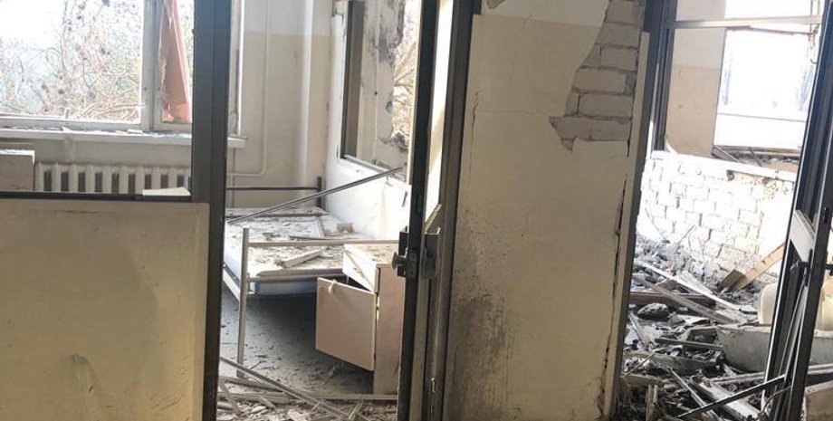 дитяча лікарня в Херсоні під обстрілом
