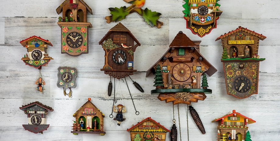 часы с кукушкой, часы-ходики, коллекция часов