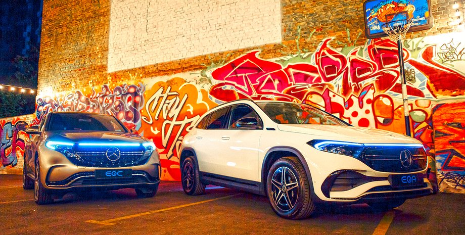 В Україні стартував продаж Mercedes-Benz EQC і EQA