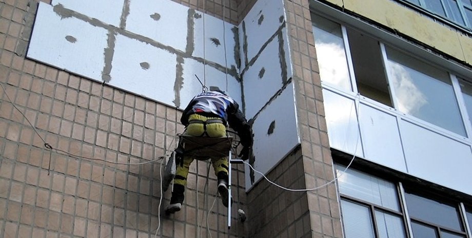 Фото: Утепление фасадов