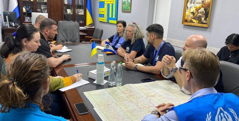 Херсонська область, делегація ООН, підрив Каховської ГЕС