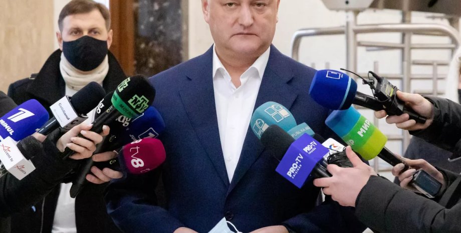 Игорь Додон задержание