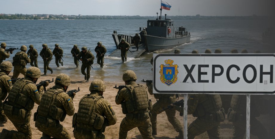 херсон высадка ссс рф, захват херсона, десант херсон, десант херсон
