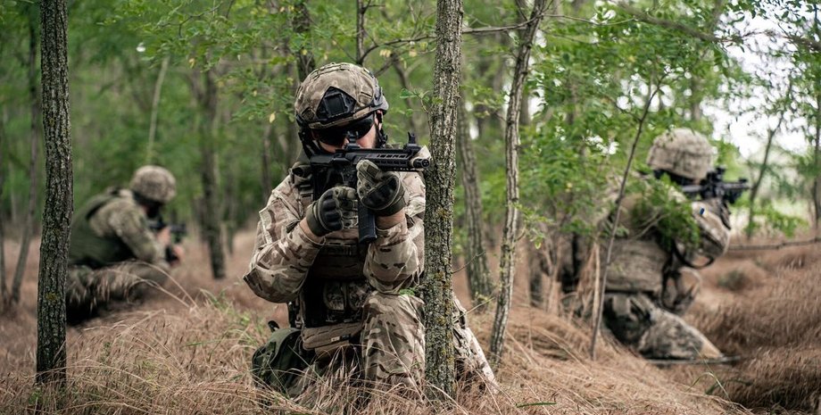 військові, бійці, зсу, зброя