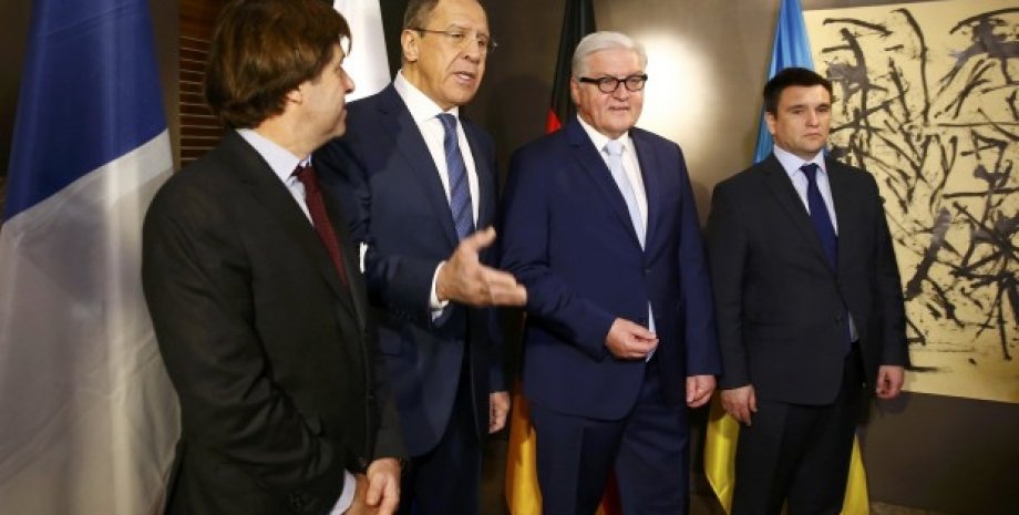 Министры иностранных дел стран "нормандской четверки" / Фото: Reuters