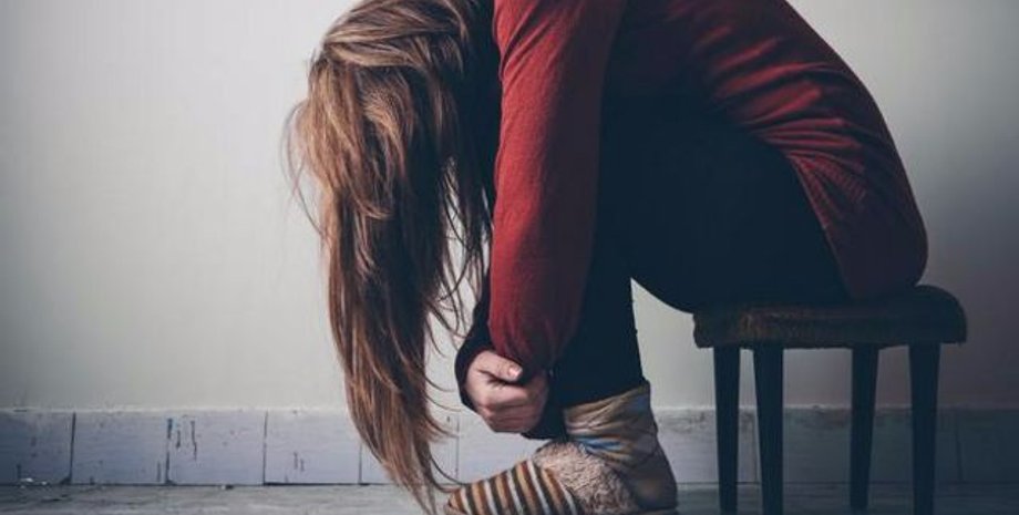 женщина, депрессия, психические заболевания