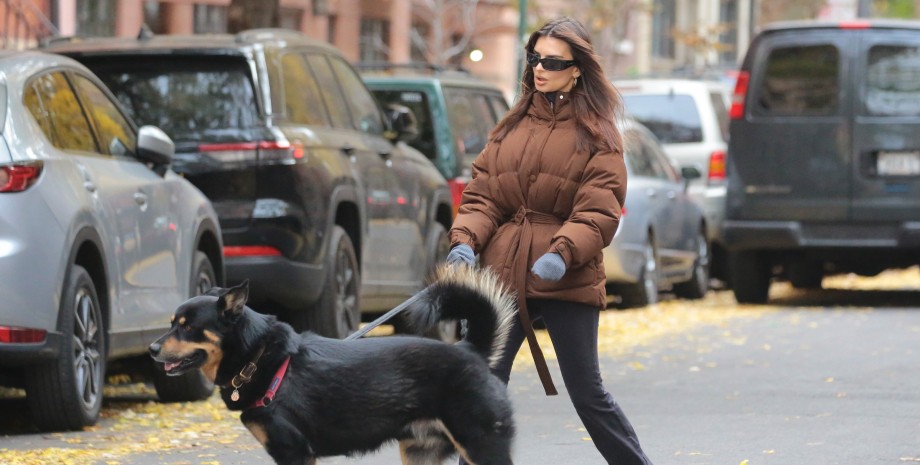 Емілі Ратаковскі Емілі Ратаковскі, Емілі Ратаковскі стиль, трендові пуховики 2023, який пуховик обрати взимку, модний верхній одяг