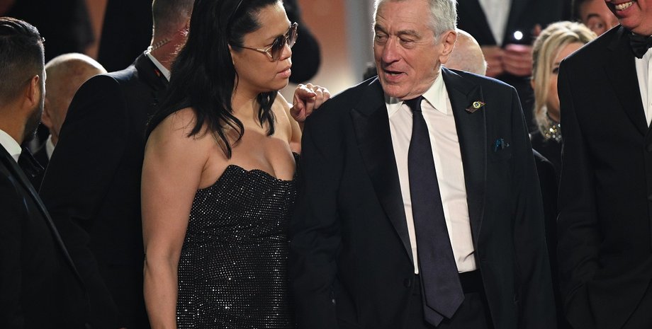 Роберт де Ниро и Тиффани Чен, Роберт де Ниро двушка, Роберт де Ниро жена, Роберт де Ниро фото, Роберт де Ниро діти