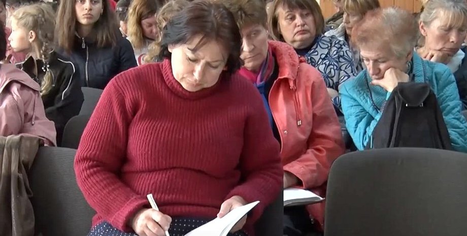 Учебный процесс в Мариуполе