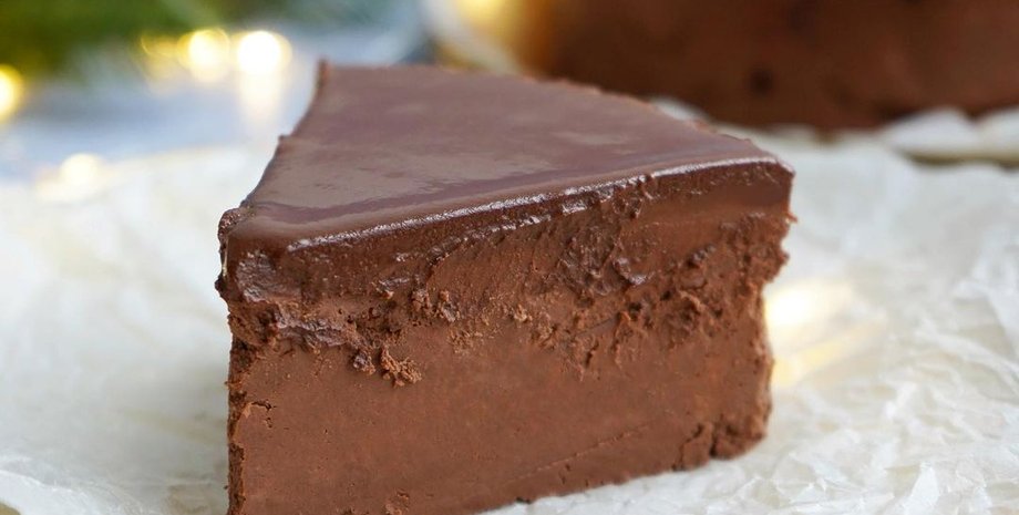 Шоколадный чизкейк, чизкейк без выпечки, простой рецепт чизкейка, простой рецепт