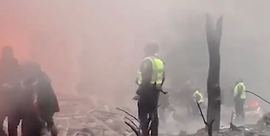 вышгород обстрел многоэтажный дом