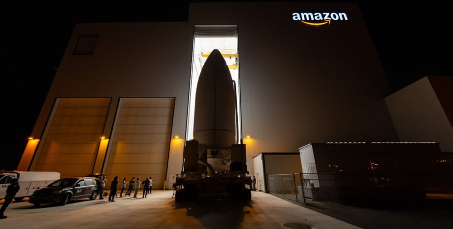 Ракета, Amazon, спутники, Project Kuiper, фото