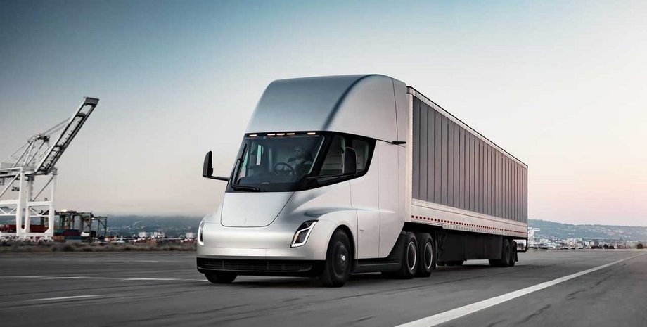 Tesla Semi, Tesla Semi 2023, новая Tesla Semi, электромобиль Tesla Semi, электрокар Tesla, грузовик Tesla