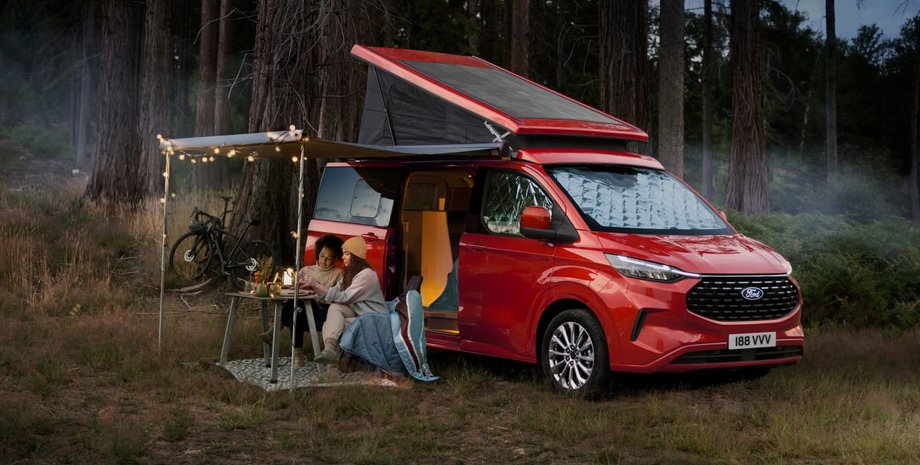 Ford, Ford Transit, Ford Transit Custom Nugget, Авто, Автомобили, Фото, Новинки, Дом на колесах