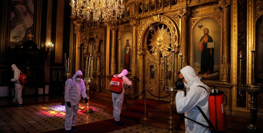 коронавірус, Україна, церква, карантин, паска