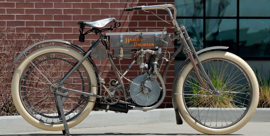 Harley-Davidson Strap Tank, Harley-Davidson 1908, Harley-Davidson, самый дорогой мотоцикл