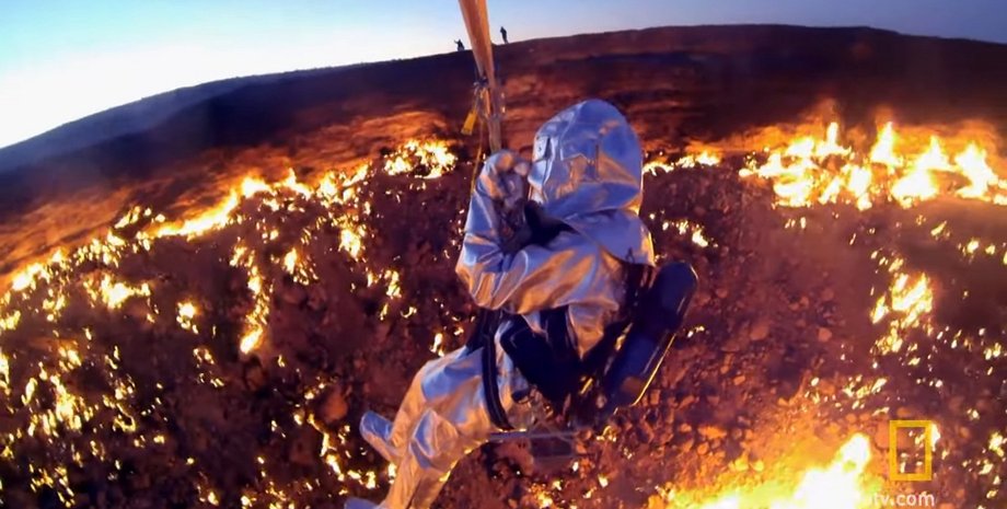 туркменістан кратер дарваза