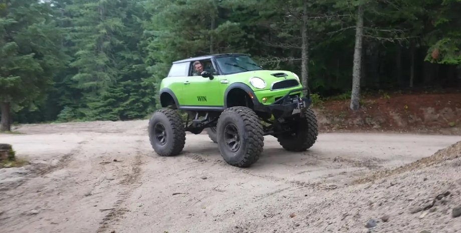 Mini, Mini Cooper, Монстр-трак, Авто, Автомобілі, Позашляховик, Хетчбек, Фото, Відео, Тюнінг, Блогери