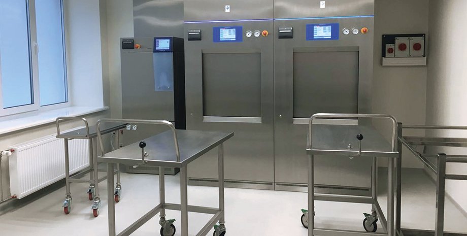 Центральное стерилизационное отделение больницы "ОХМАТДЕТ"