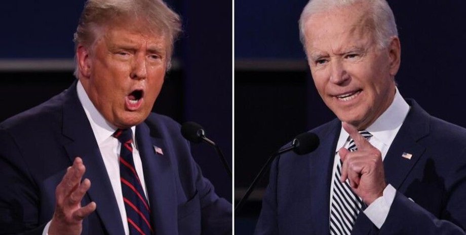 Дональд Трамп, Джо Байден, трамп и байден, президент сша, записка, письмо