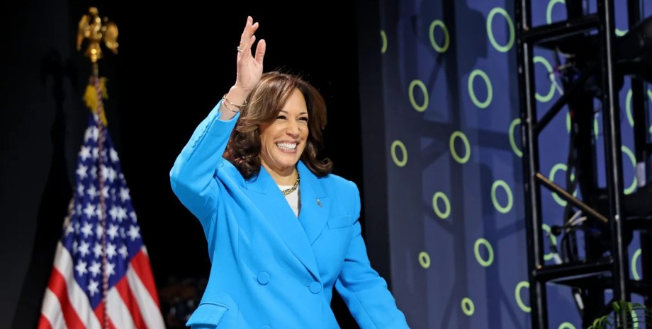 Кандидат на пост президента від Демократичної партії США Камала Гарріс Камала Гарріс, віцепрезидентка, Демократична партія, США