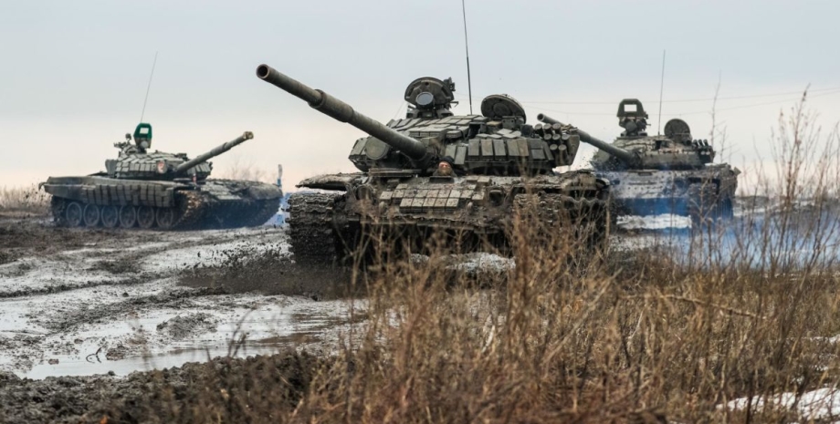 російські танки, армія РФ, вторгнення РФ, ризики вторгнення