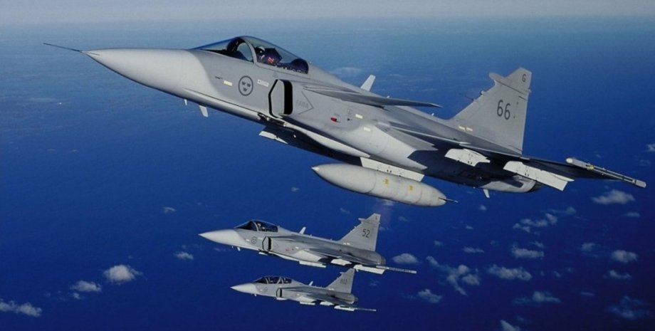 истребители Gripen JAS 39 C/D Швеция