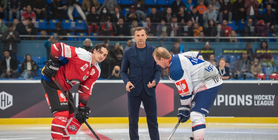 Андрей Шевченко, Футбол, Хоккей, Донбасс Рунгстед