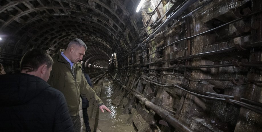 Ремонт метро у Києві Віталій Кличко Ремонт метро у Києві Віталій Кличко