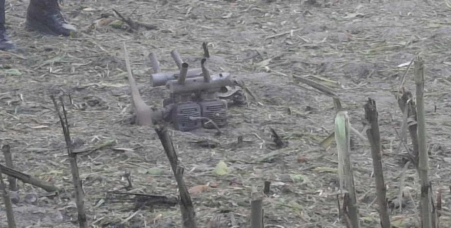 дрон в польше, элемент дрона