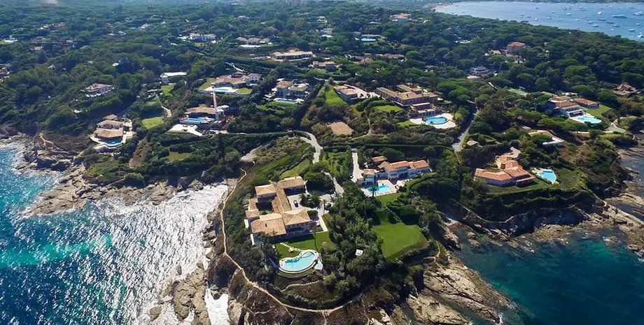 вилла михаил фридман, михаил фридман, вилла, сен тропе, арест имущества, российские олигархи, ольга айзиман