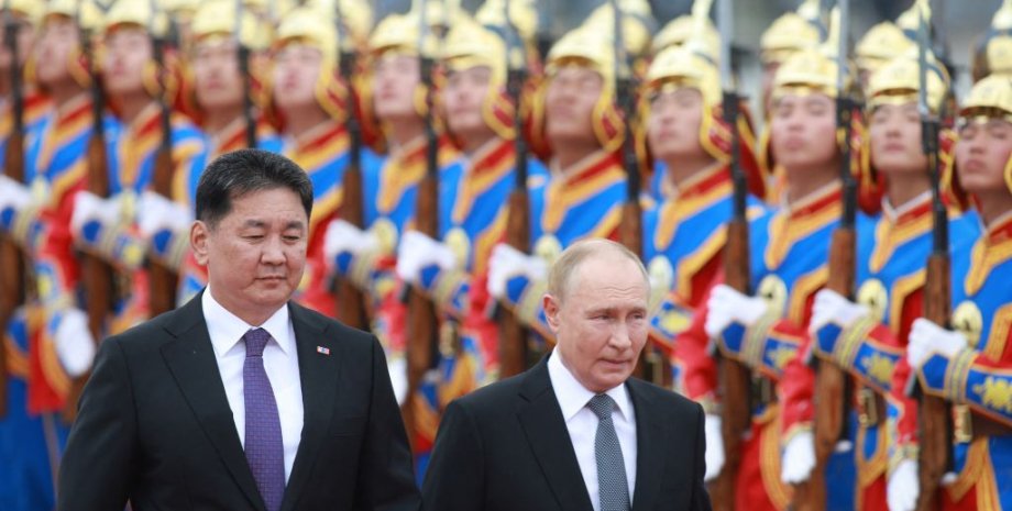 Putin's visit to Mongolia became the first to the Roman Statute country after is...