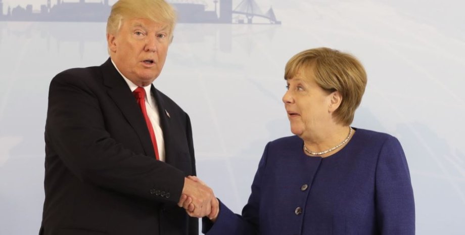 Дональд Трамп и Ангела Меркель / Фото: AP