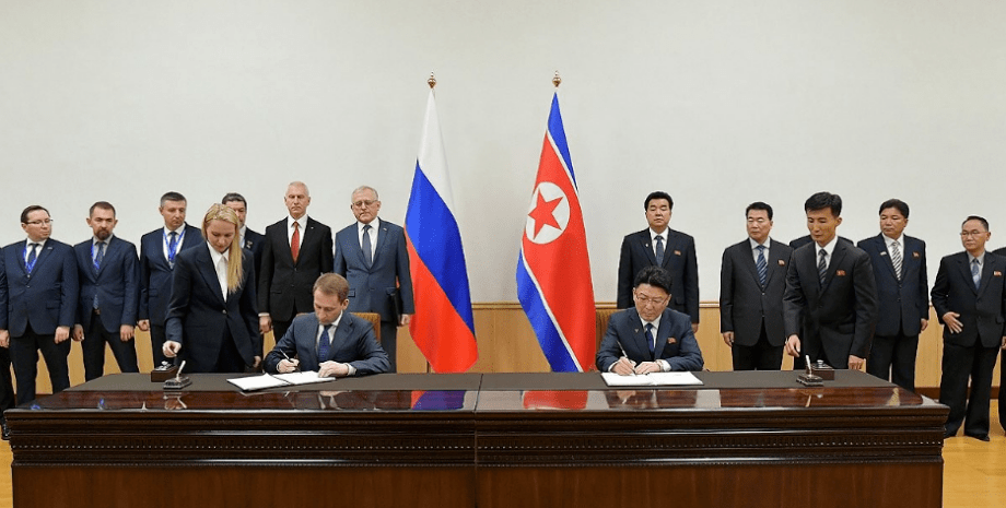 Pyongyan and Moscow signed a protocol on expanding cooperation in various fields...