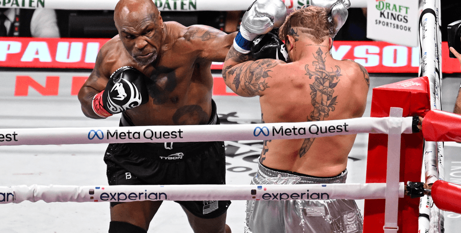 Майк Тайсон Джейк Пол, бій Майк Тайсон Джейк Пол, Майк Тайсон, Тайсон, Джейк Пол, Пол, Тайсон Пол