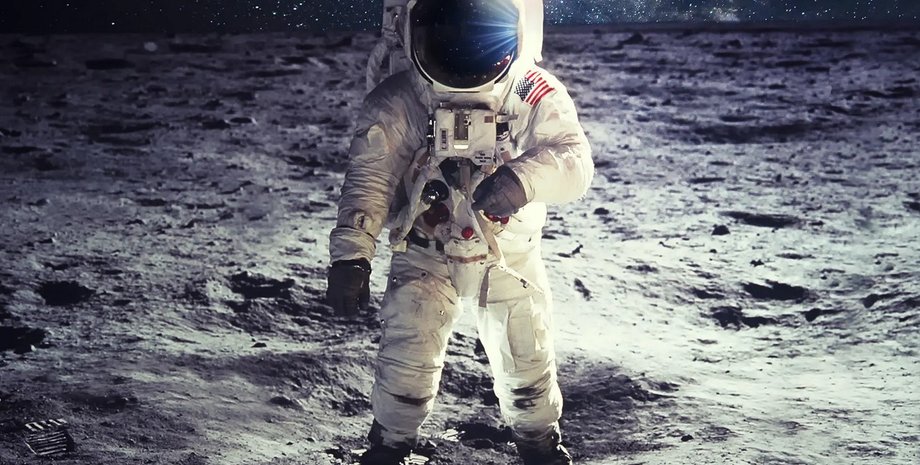 астронавт Луна