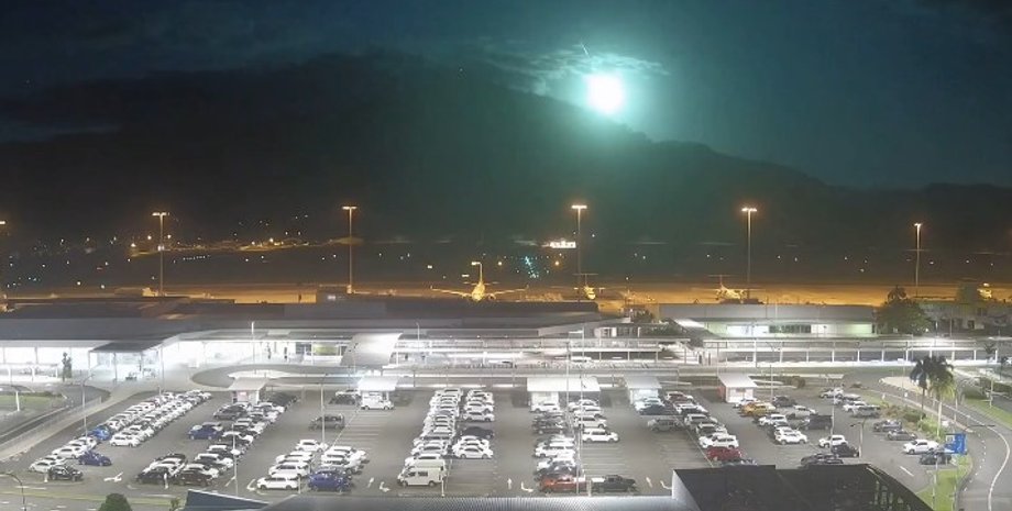 метеорит, падение метеорита, Австралия