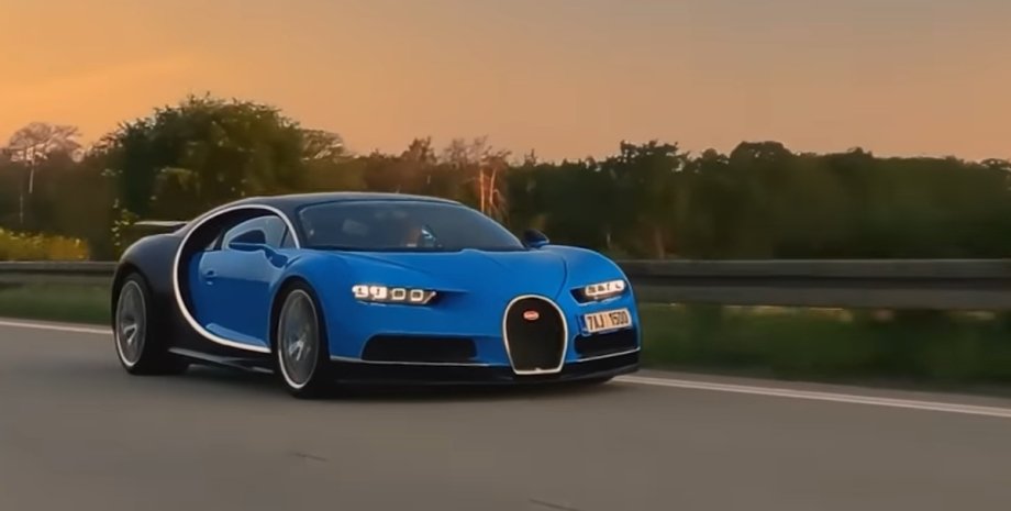 Bugatti Chiron, рекорд скорости, гиперкар Bugatti