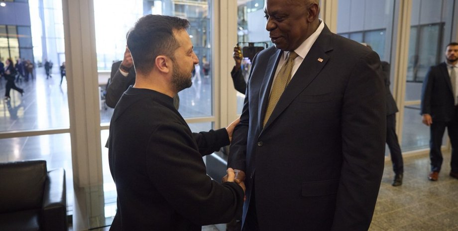 Володимир Зеленський, Ллойд Остін, Міноборони США, Пентагон, президент України, війна РФ проти України