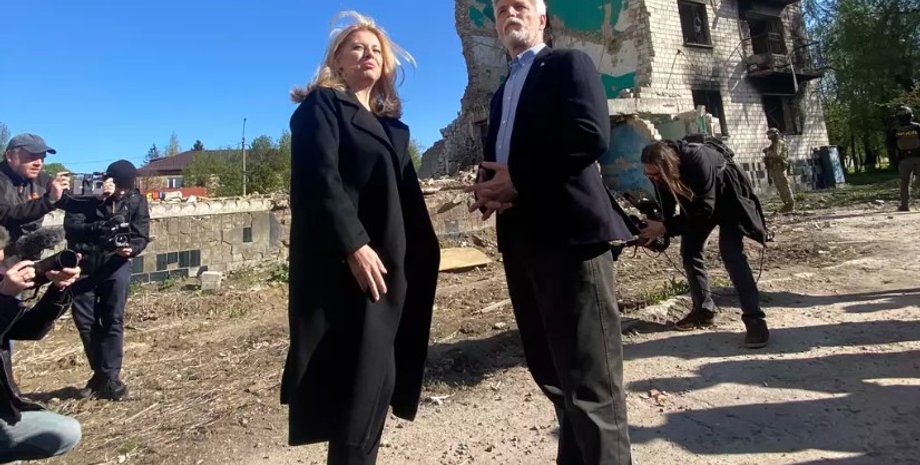 президент чехії, Петр Павел, Президентка Словаччини Зузана Чапутова, візит Петра Павла в Україну, Президент Чехії в Києві, Президент Чехії прибув до Києва, Петр Павел відвідав Україну