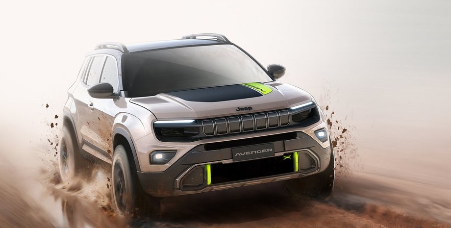 Jeep Avenger 4xe, Jeep Avenger, новый Jeep Avenger, кроссовер Jeep, гибрид Jeep