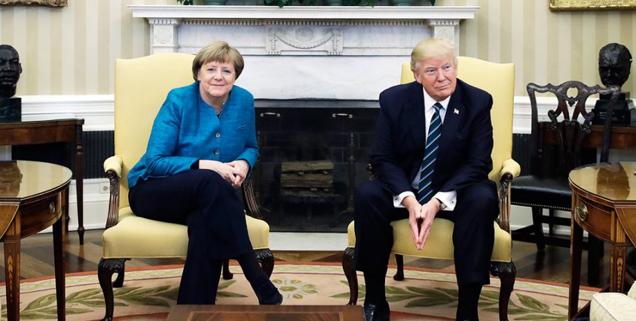 Ангела Меркель и Дональд Трамп / Фото: Reuters