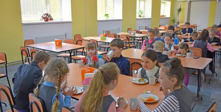 Школа, обучение, бесплатное питание, Зеленьский