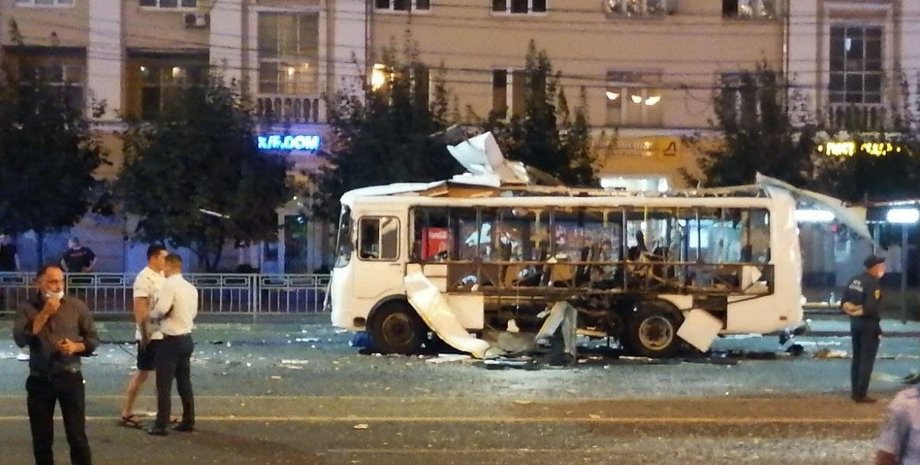 Воронеж, автобус, вибух,