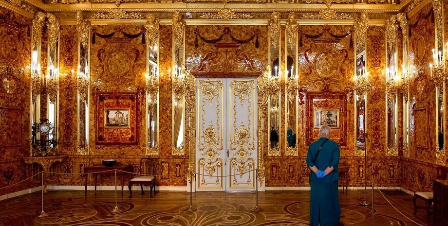 бурштинова кімната, Катерининський палац