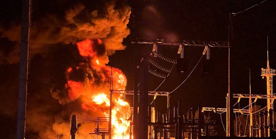 пожежа, підстанція, пожежа Бєлгород