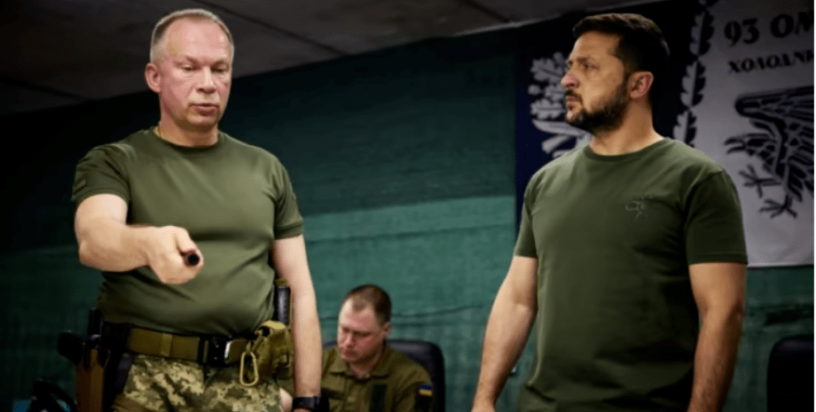 Александр Сырский и Владимир Зеленский Александр Сырский, Владимир Зеленский